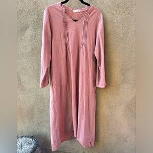 Handmade Pink Cotton Summer Dress